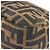 Borsa a tracolla Fendi Zucca Pattern Brown Marrone - vista 3