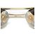 OCCHIALI DA SOLE CHANEL 4204-Q PILOTE AVIATEUR MATELASSE ORO D'oro - vista 9