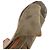 Sandali espadrillas slingback con tacco Tory Burch in camoscio olive Verde Verde oliva - vista 10
