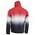 Giacca a vento con cappuccio tie-dyed Moncler in poliammide multicolore - vista 4