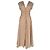 Abito midi a righe Sandro Anym in viscosa multicolore