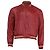Céline Celine Teddy College Bomberjacke aus burgunderrotem Polyester Bordeaux
