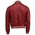 Céline Celine Teddy College Bomberjacke aus burgunderrotem Polyester Bordeaux - Ansicht 4