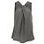 Blusa de cuello halter torcido Theory en seda gris