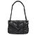 Yves Saint Laurent Borsa a spalla Small Toy Puffer Saint Laurent in pelle d'agnello nera Nero