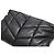 Yves Saint Laurent Borsa a spalla Small Toy Puffer Saint Laurent in pelle d'agnello nera Nero - vista 28