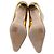 Stivali alti a punta By Far in pelle oro metallizzato D'oro Metallico - vista 8