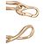 Collana Vera Chain Cult Gaia in ottone dorato D'oro - vista 4