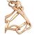 Collana Vera Chain Cult Gaia in ottone dorato D'oro - vista 6