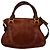 Sac à main Chloé Marcie Medium en daim marron Imprimé python - vue 2