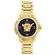 Versace Medusa Deco Armbanduhr Golden Metallisch