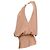 Blusa sin mangas Theory Dezzie en seda beige - vista 2