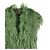 Gilet Gucci in piume di struzzo verde - vista 3