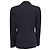 Giorgio Armani Einreihiger Blazer aus navyblauer Wolle Marineblau - Ansicht 3