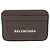 Everyday Balenciaga Kartenetui aus braunem Leder