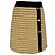 Maje Tweed-Pattern Minirock aus gelbem Polyester