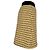 Maje Tweed-Pattern Minirock aus gelbem Polyester - Ansicht 2