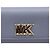 Portafoglio bi-fold Large Mimi Michael Kors in pelle Saffiano blu - vista 6