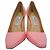 Décolleté Jimmy Choo x Off-White Frances in pelle rosa - vista 2