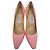 Décolleté Jimmy Choo x Off-White Frances in pelle rosa - vista 3