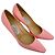 Décolleté Jimmy Choo x Off-White Frances in pelle rosa - vista 6