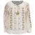 Blouse brodée Nili Lotan en ramie blanche