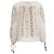 Blouse brodée Nili Lotan en ramie blanche - vue 4