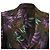 Blazer stampato Dries Van Noten in acetato multicolore - vista 2