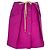 Minifalda con lazada See by Chloé en lino rosa
