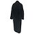 Ganni Teddy Double-Breasted Coat in Black Polyester - view 3