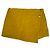 Ba&Sh Java Mini Skort in Yellow Wool