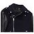 Acne Studios Cassady Jacket in Navy Blue Wool and Leather Python print - view 3