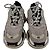 Baskets Balenciaga Triple S en daim kaki - vue 3