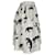 Falda con estampado gráfico MSGM en poliéster blanco Multicolor - vista 2