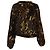 Blusa de cuello redondo Isabel Marant en viscosa con estampado animalier