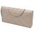 Portafoglio Continental con zip Fleming Soft di Tory Burch in pelle Nude Marrone Carne - vista 2