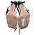 Jimmy Choo x Off-White Jane 100 Stiletto in pelle nera Nero - vista 10