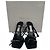 Jimmy Choo x Off-White Jane 100 Stiletto in pelle nera Nero - vista 14