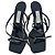 Jimmy Choo x Off-White Jane 100 Stiletto in pelle nera Nero - vista 3