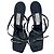 Jimmy Choo x Off-White Jane 100 Stiletto in pelle nera Nero - vista 4