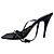 Jimmy Choo x Off-White Jane 100 Stiletto in pelle nera Nero - vista 9
