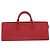 LOUIS VUITTON Epi Sac Triangle Hand Bag Red M52097 LV - vista 13