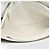 CHANEL Hand Bag Lamb Skin White Gold CC - vista 10
