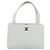 CHANEL Hand Bag Lamb Skin White Gold CC - vista 13