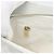 CHANEL Hand Bag Lamb Skin White Gold CC - vista 22