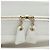 CHANEL Hand Bag Lamb Skin White Gold CC - vista 9
