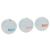 GUCCI Golf Ball Set Rubber White