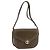 Céline CELINE Shoulder Bag Leather Green Gold