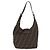 FENDI Zucca Canvas Mamma Baguette Shoulder Bag Brown Black - vista 2