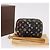 LOUIS VUITTON Monogram Multicolor Trousse Wapity Pouch Black M58034 - vista 12
